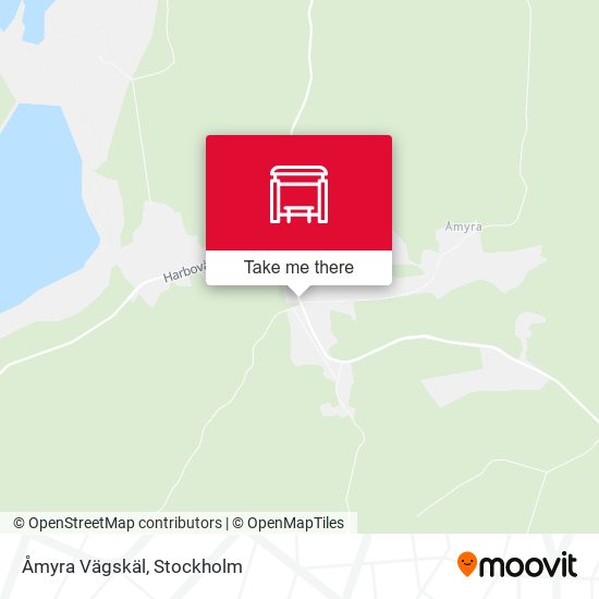 Åmyra Vägskäl map