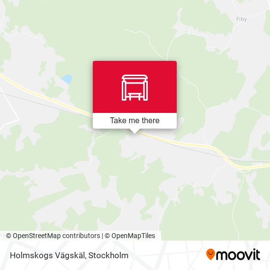 Holmskogs Vägskäl map
