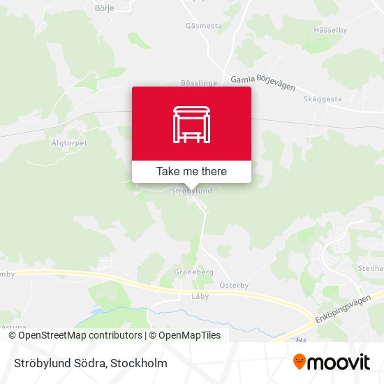 Ströbylund Södra map