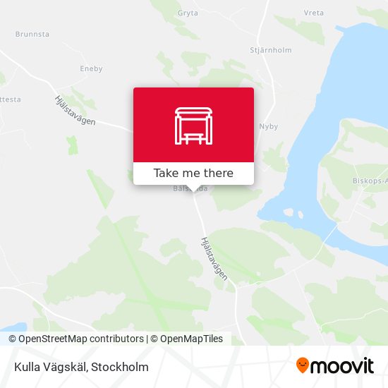 Kulla Vägskäl map