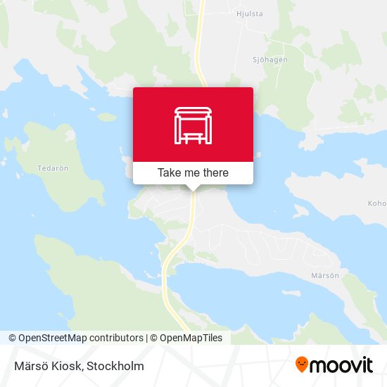 Märsö Kiosk map