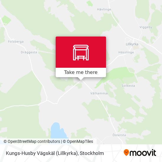 Kungs-Husby Vägskäl (Lillkyrka) map