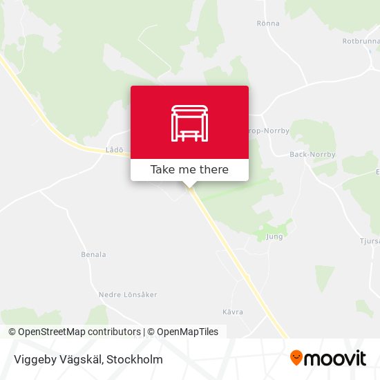 Viggeby Vägskäl map