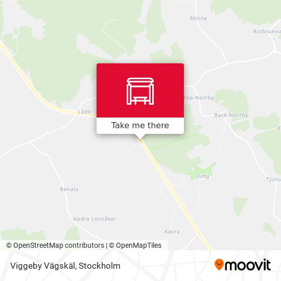 Viggeby Vägskäl map
