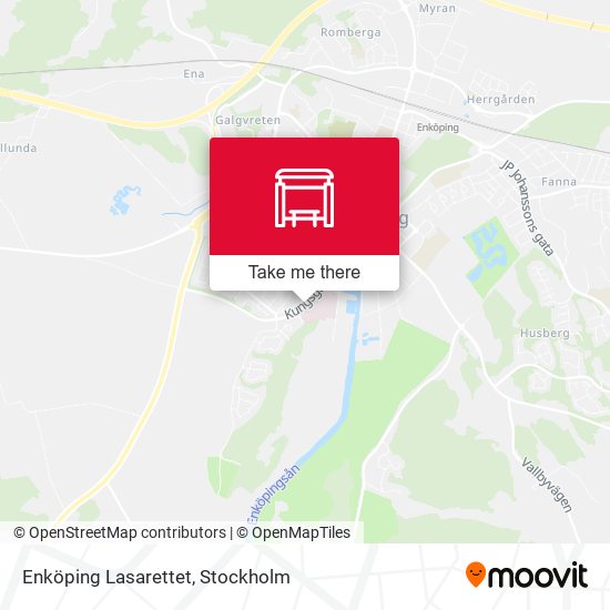 Enköping Lasarettet map