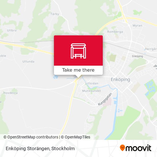 Enköping Storängen map