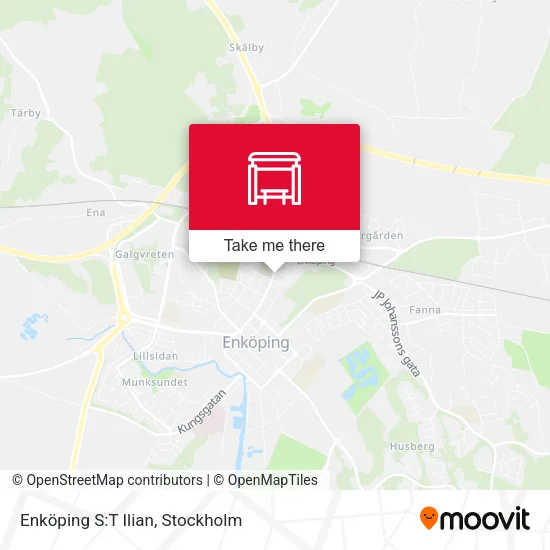 Enköping S:T Ilian map