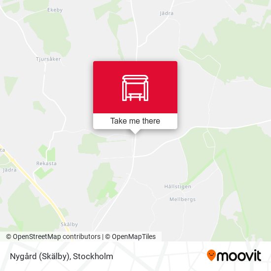 Nygård (Skälby) map