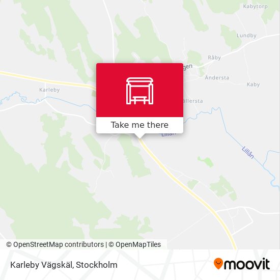 Karleby Vägskäl map