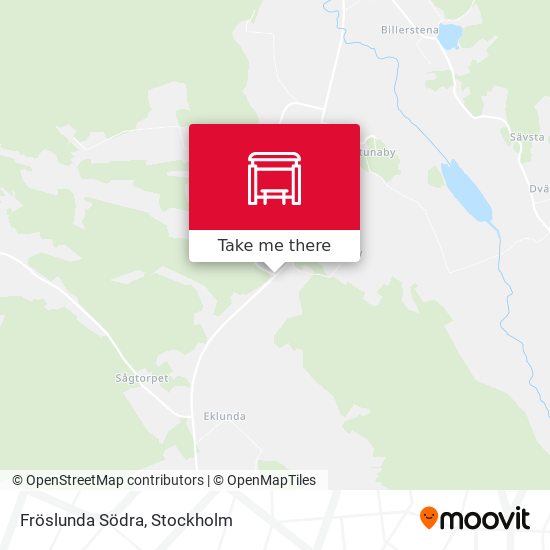 Fröslunda Södra map