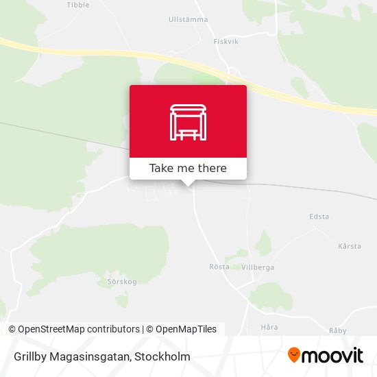 Grillby Magasinsgatan map