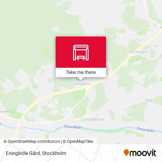 Eningböle Gård map
