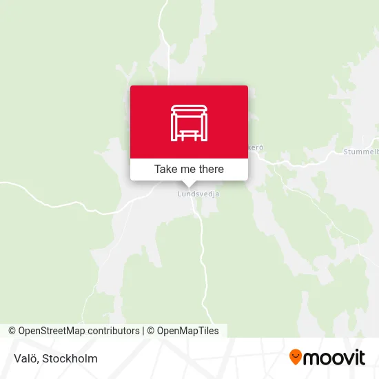 Valö map