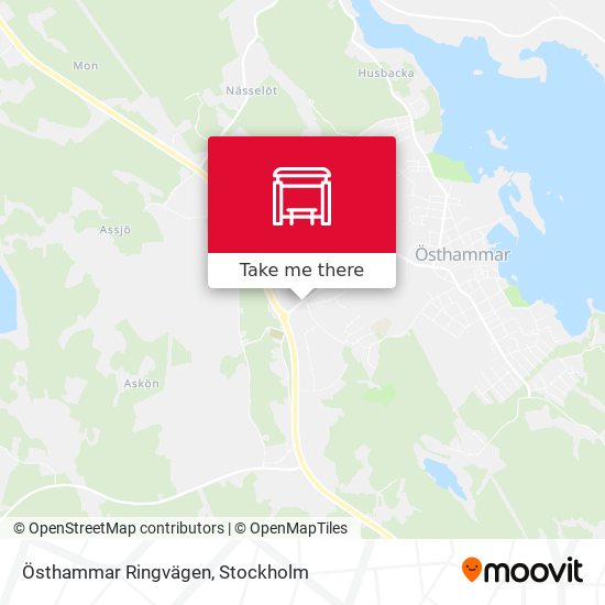 Östhammar Ringvägen map