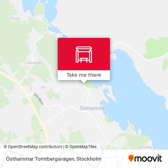 Östhammar Tomtbergavägen map