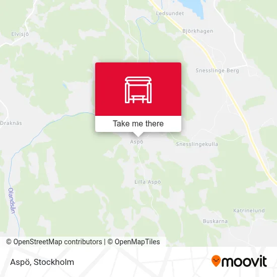 Aspö map