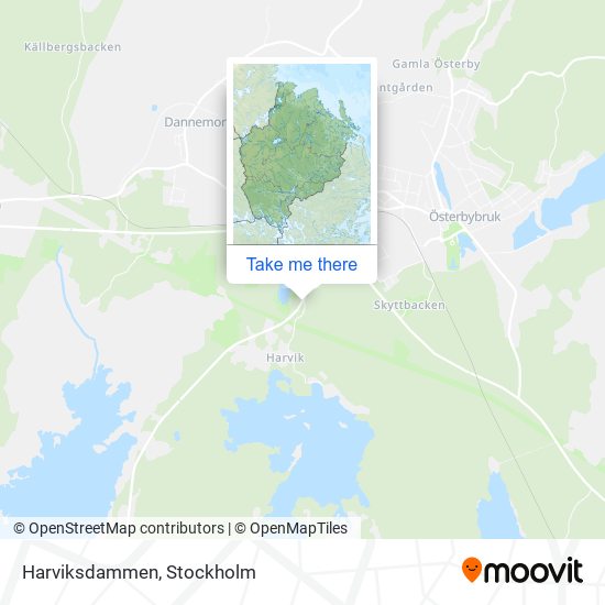 Harviksdammen map