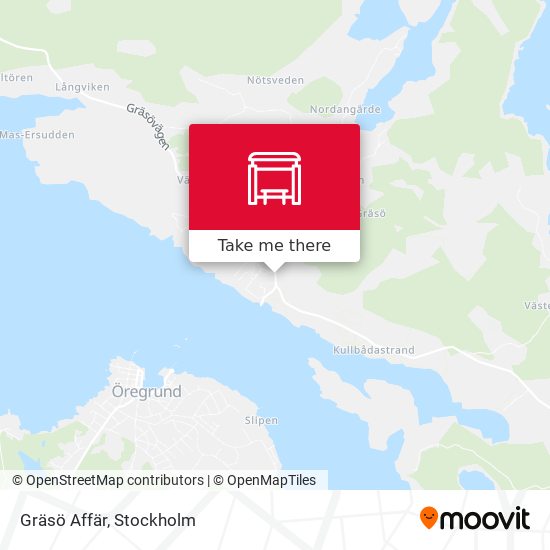 Gräsö Affär map