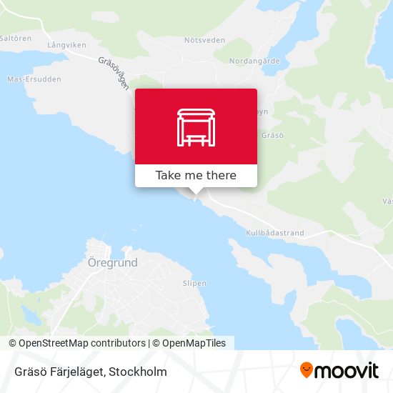 Gräsö Färjeläget map