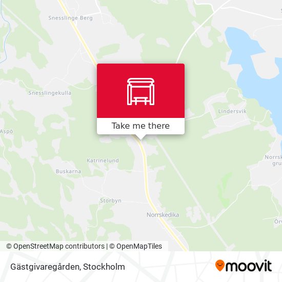 Gästgivaregården map