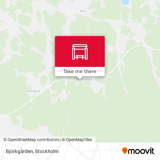 Björkgården map
