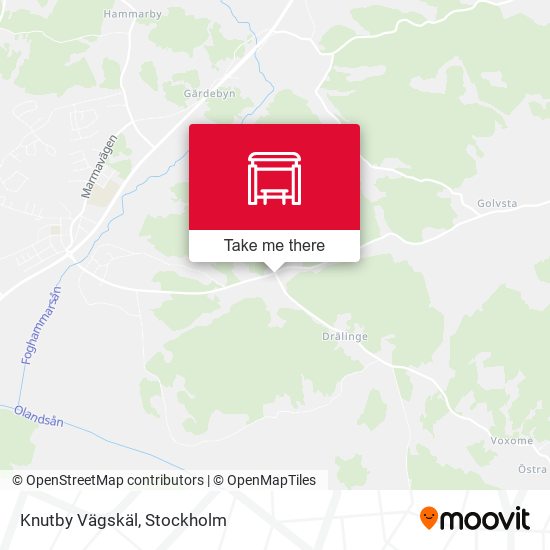 Knutby Vägskäl map