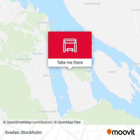 Sveden map