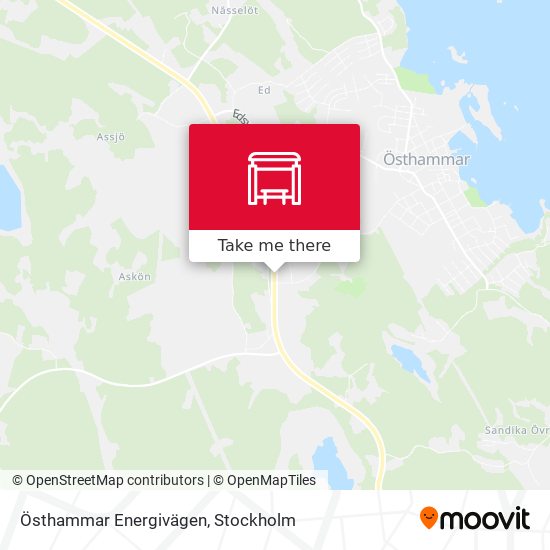 Östhammar Energivägen map