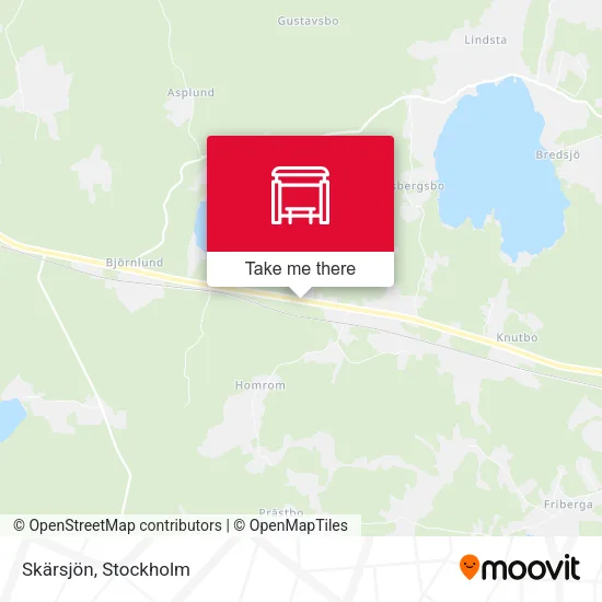 Skärsjön map