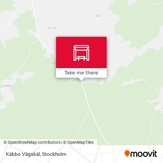 Käbbo Vägskäl map