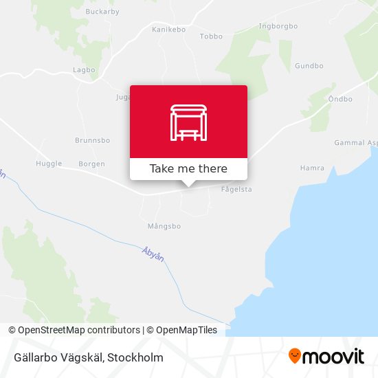 Gällarbo Vägskäl map
