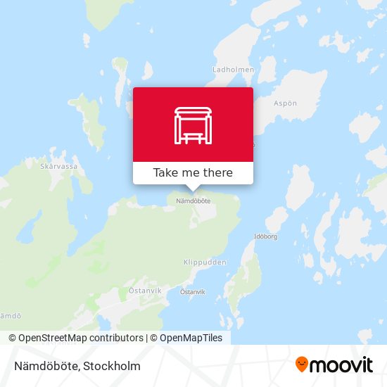 Nämdöböte map