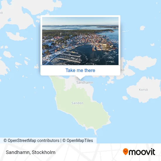 Sandhamn map