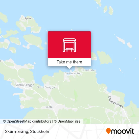 Skärmaräng map