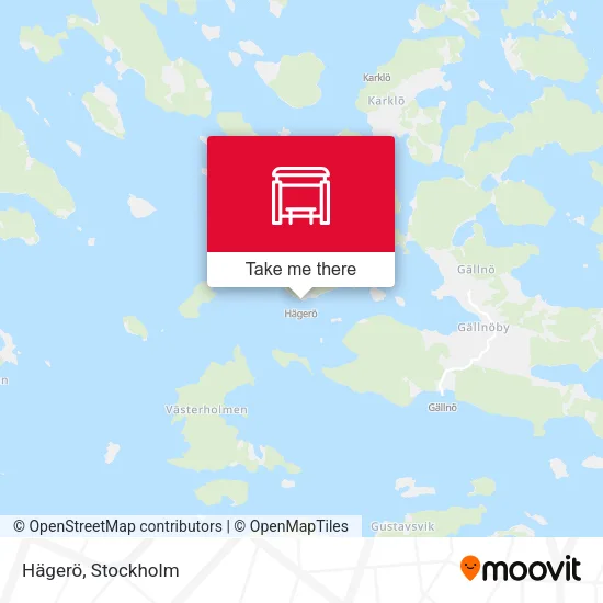 Hägerö map