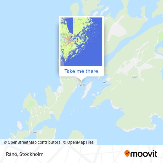 Rånö map