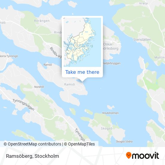 Ramsöberg map