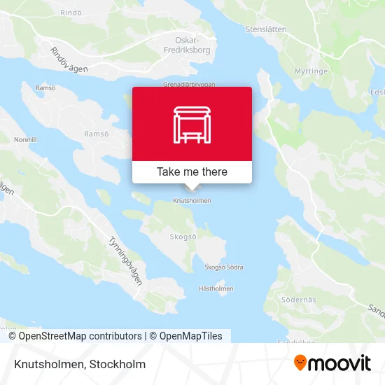 Knutsholmen map