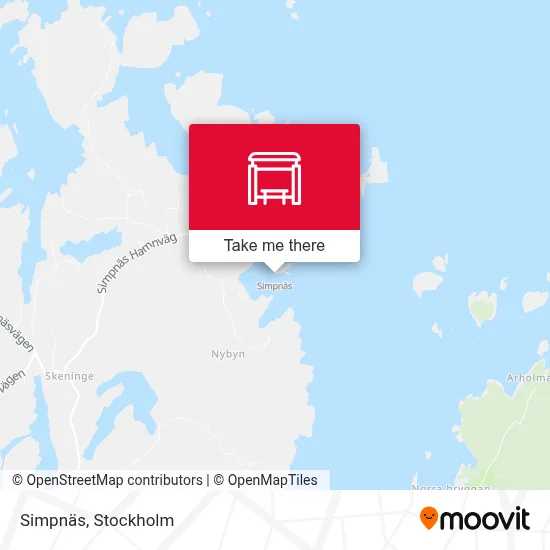 Simpnäs map