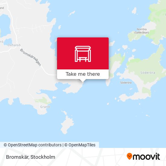 Bromskär map