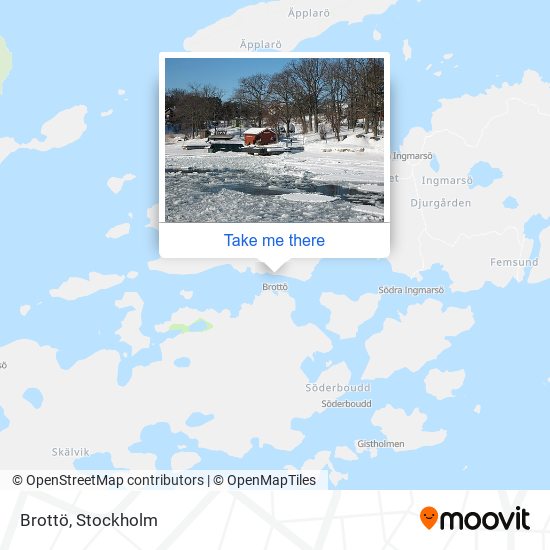 Brottö map