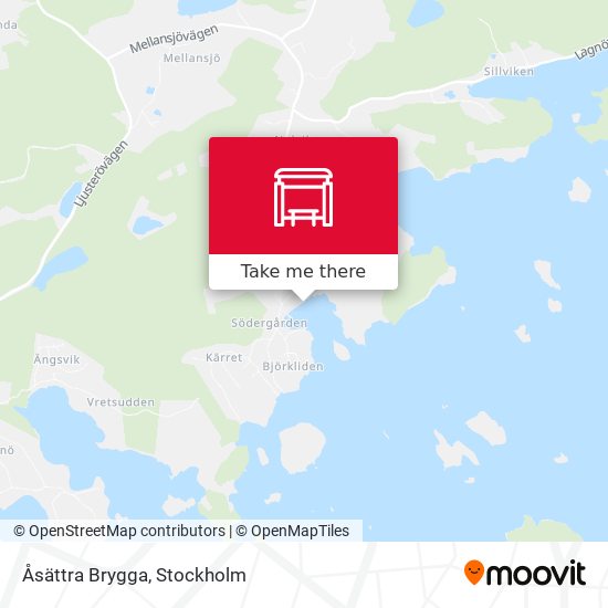 Åsättra Brygga map