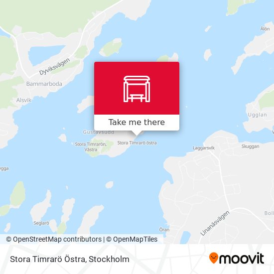 Stora Timrarö Östra map