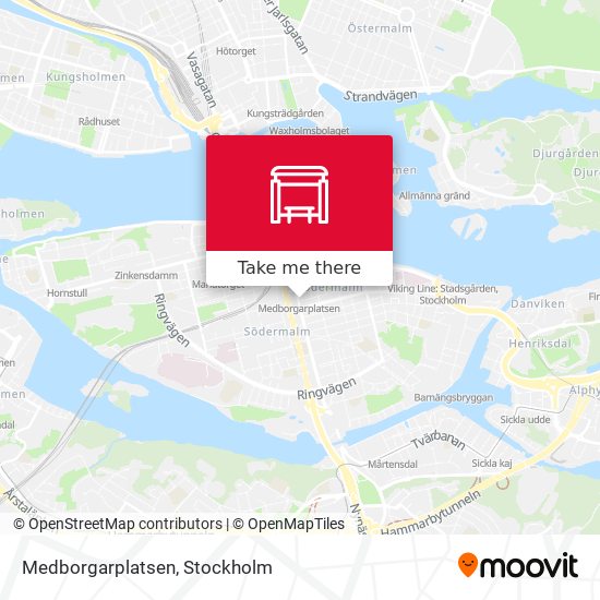 Medborgarplatsen map