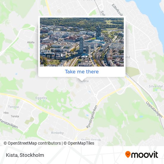 Kista map