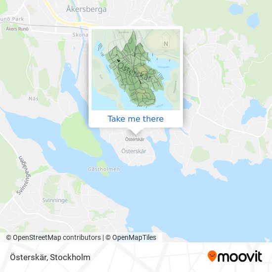 Österskär map