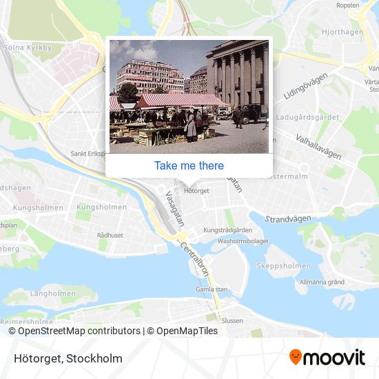 Hötorget map