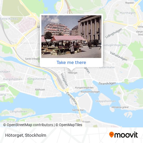 Hötorget map