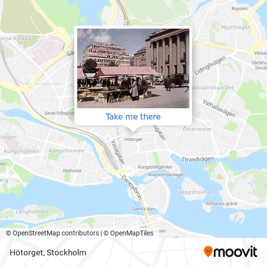 Hötorget map