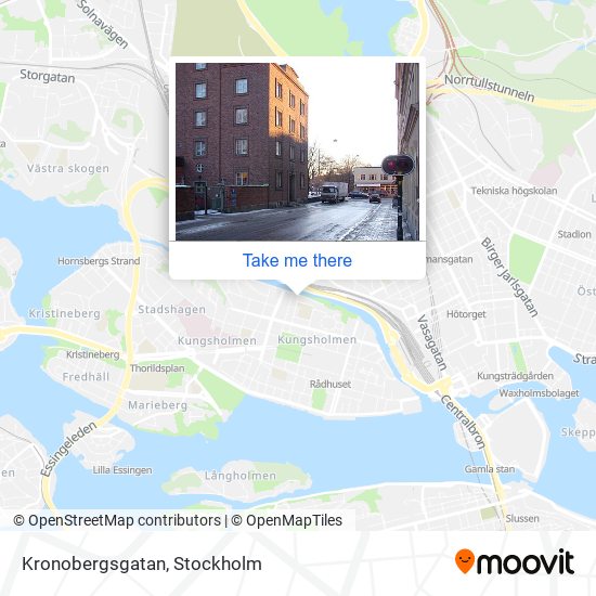 Kronobergsgatan map